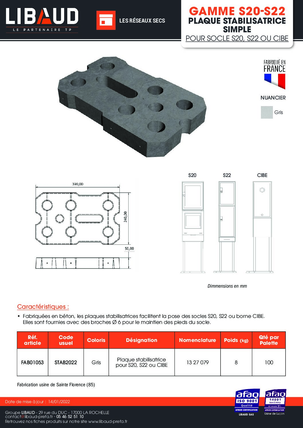 ft_libaud_gamme_s20-s22_plaque_stabilisatrice_simple_pour_socle_s20_s22_ou_cibe