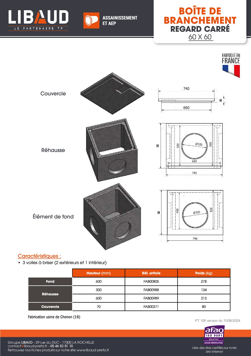 Documenth que Catalogues Et Fiches Libaud Prefa B ton N goce TP
