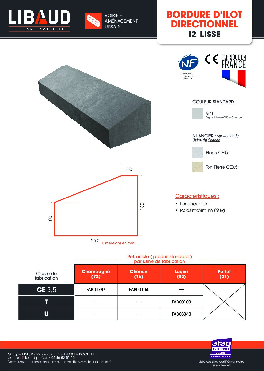 bordure_ilot_directionnel_i2_lisse bordure_ilot_directionnel_i2_lisse