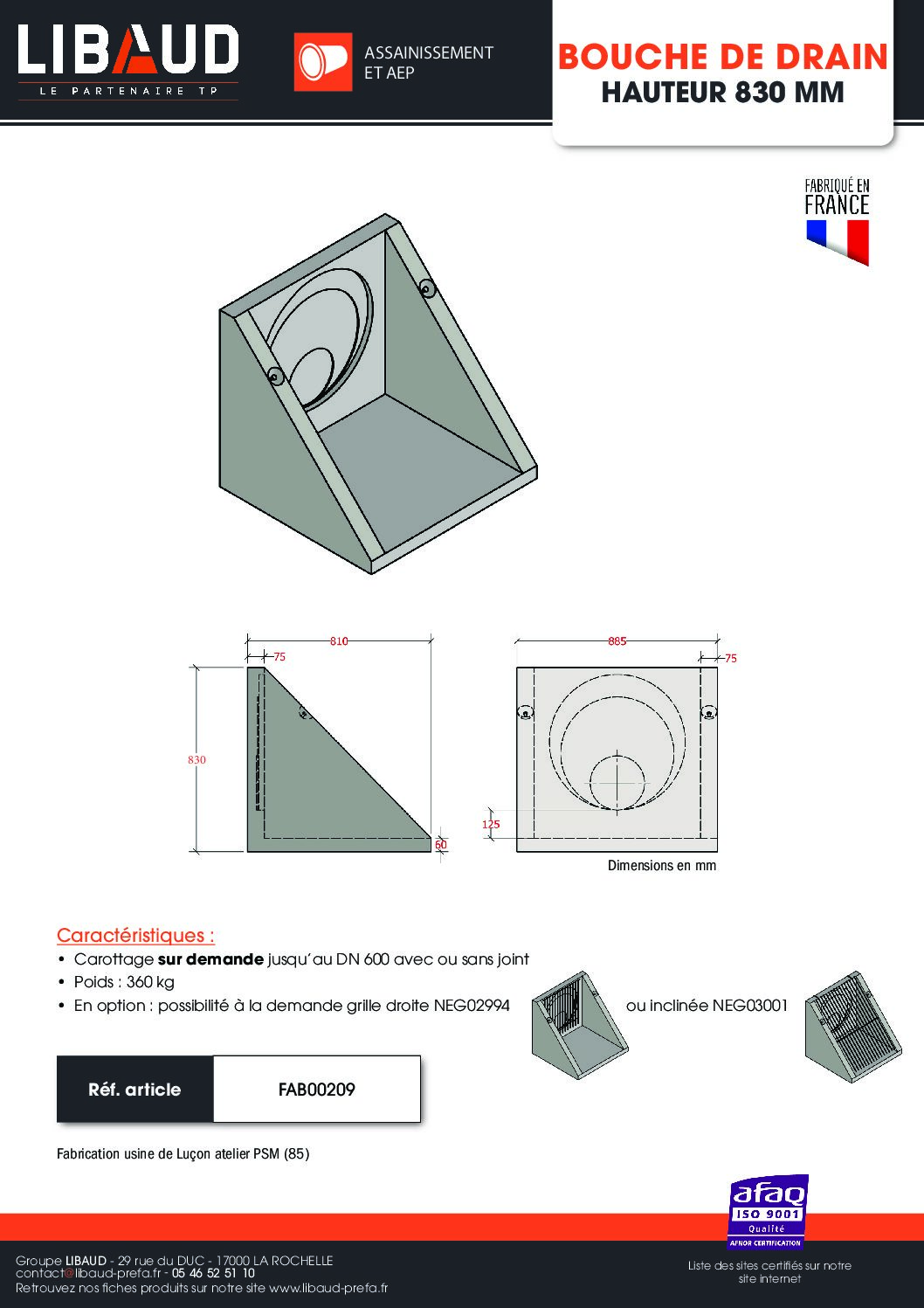 ft_libaud_bouche_de_drain_hauteur_830mm ft_libaud_bouche_de_drain_hauteur_830mm