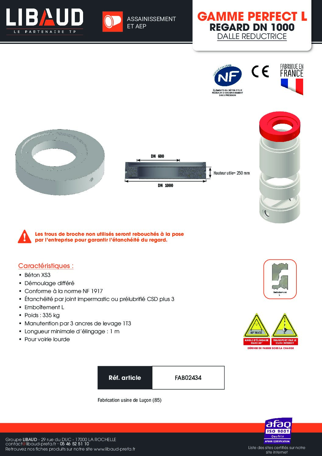 ft_libaud_gamme_perfect_lucon_regard_dn1000_dalle_reductrice ft_libaud_gamme_perfect_lucon_regard_dn1000_dalle_reductrice