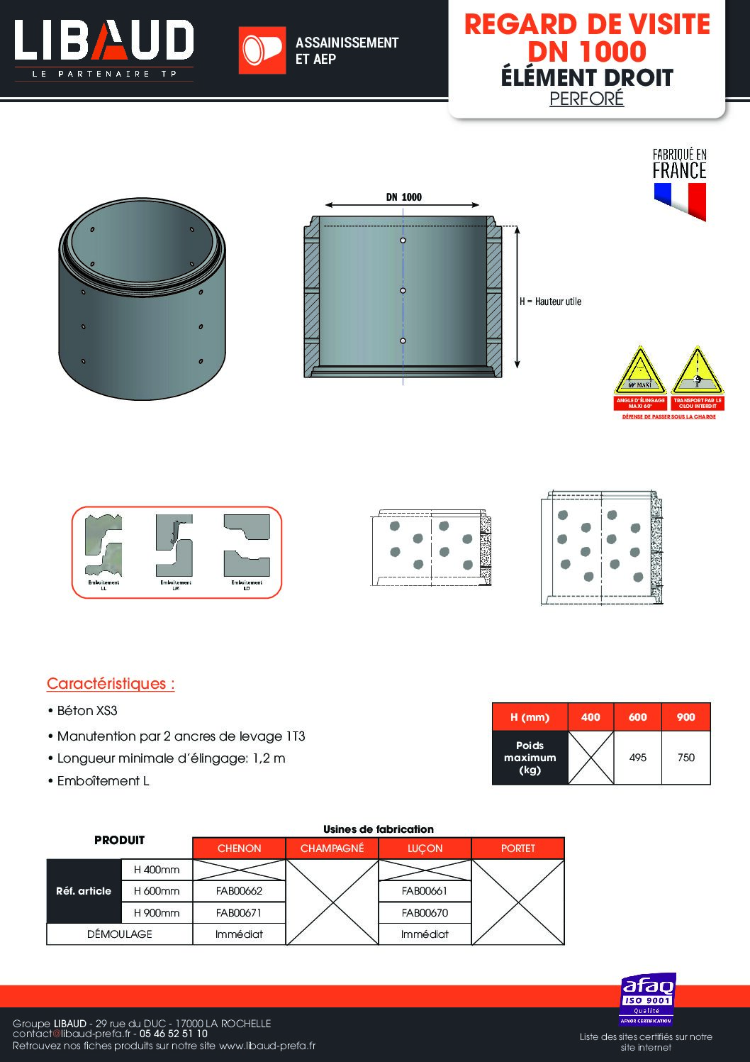 ft_libaud_regard_dn1000_element_droit_perfore ft_libaud_regard_dn1000_element_droit_perfore