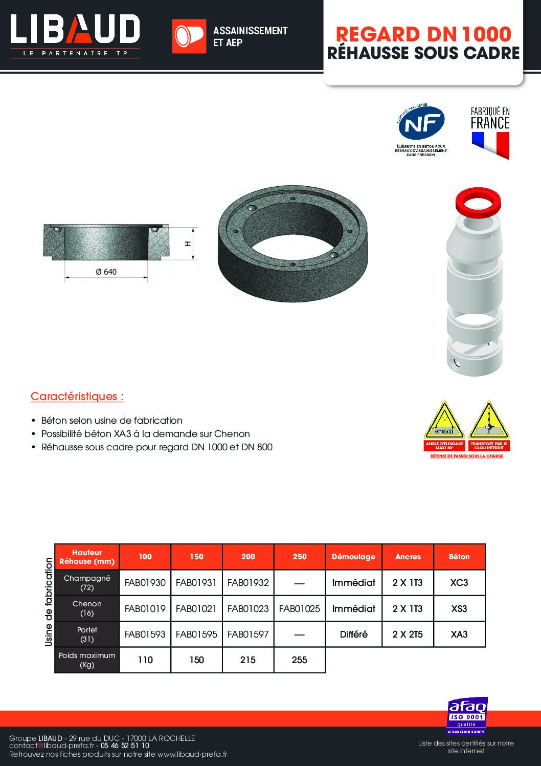 ft_libaud_regard_dn1000_rehausse_sous_cadre ft_libaud_regard_dn1000_rehausse_sous_cadre