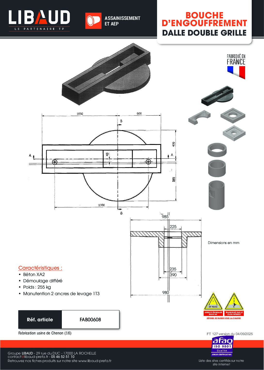 bouche_d_engouffrement_dalle_double_grille bouche_d_engouffrement_dalle_double_grille
